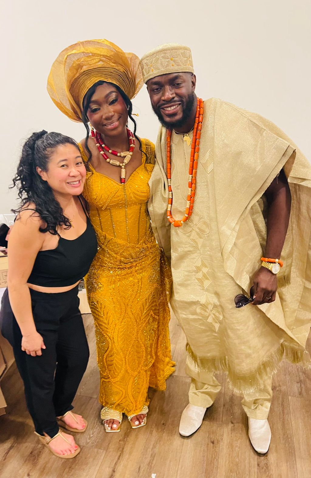 Beautiful Nigerian Bride & Groom! Thank you for ch