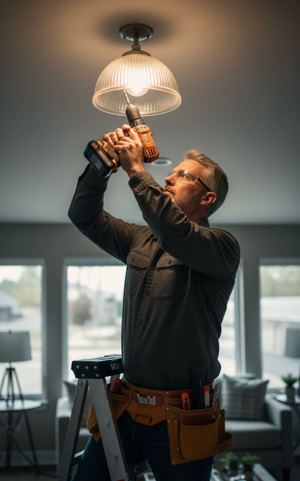 Fan and Light Fixture Installation