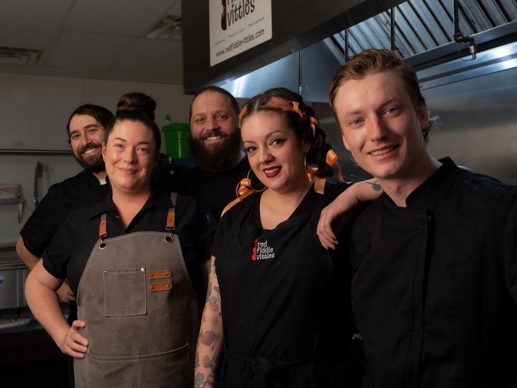 Restaurant team photo