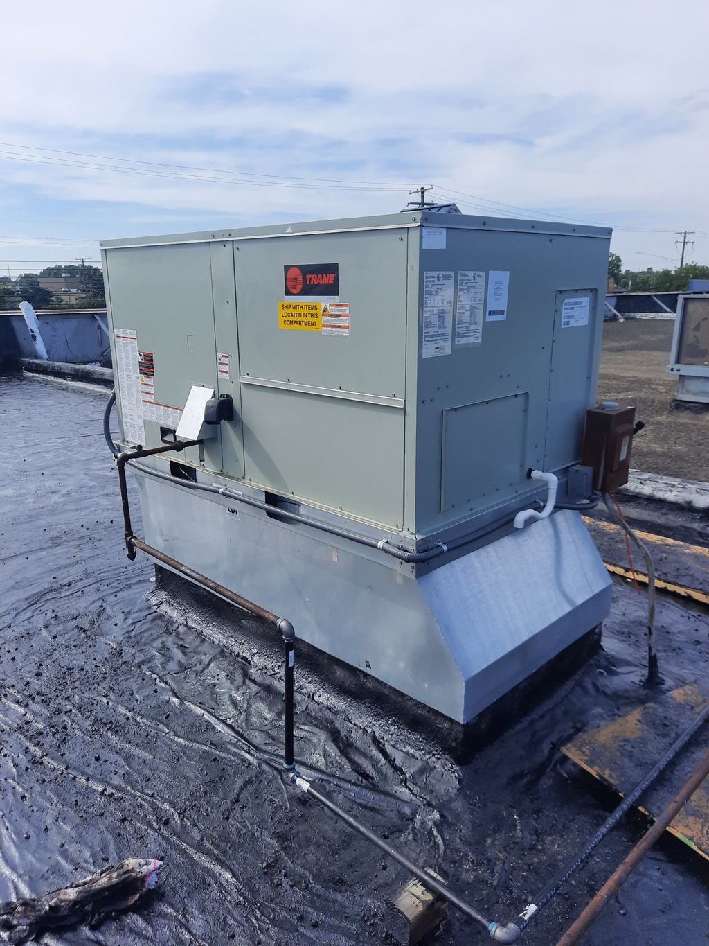 Commercial Packaged Unit Installation