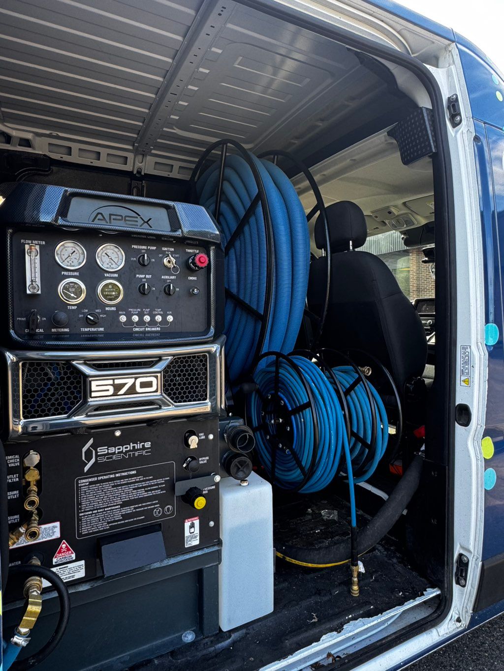 Service Van w/ Truck Mount