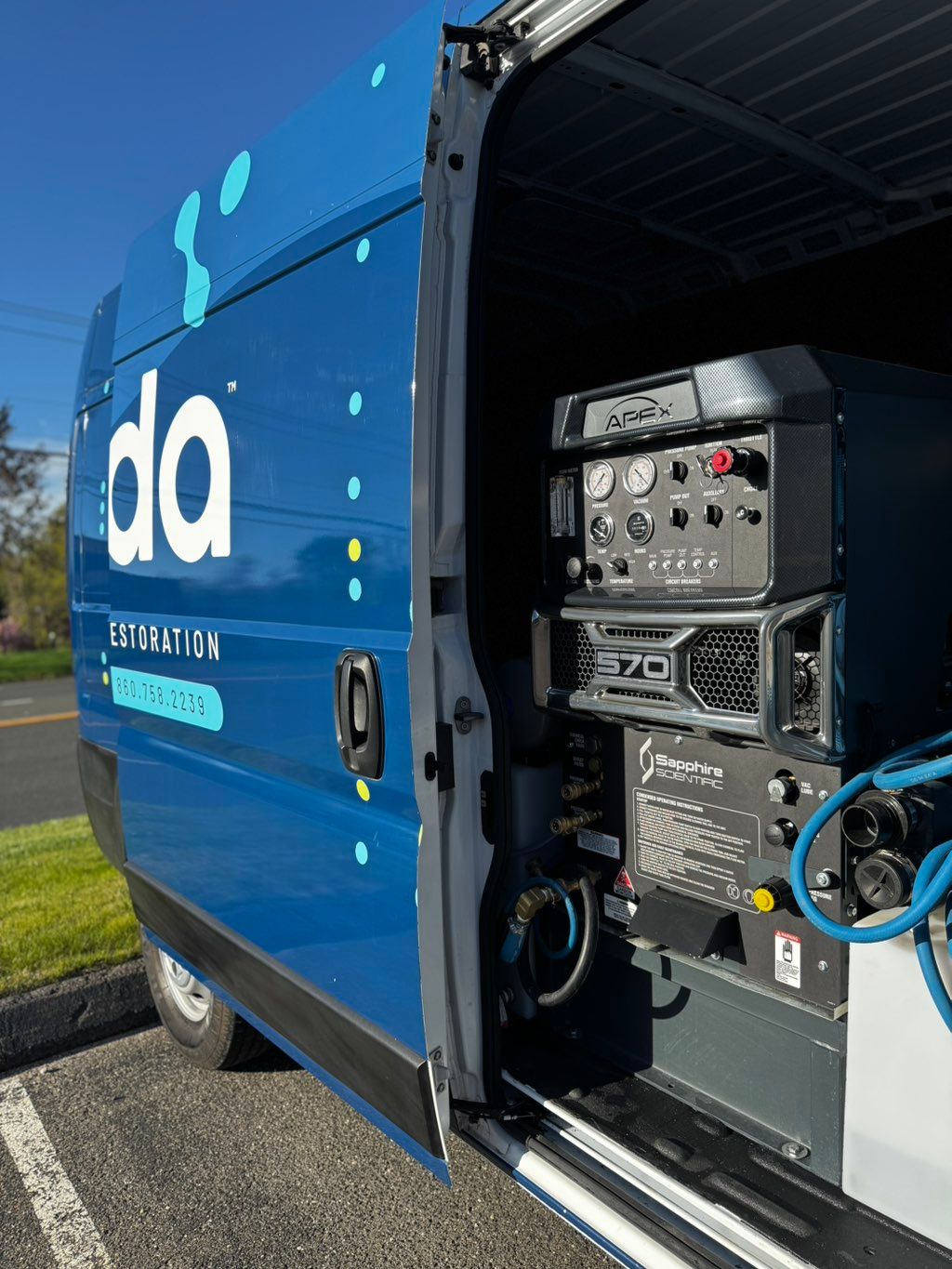 Service Van w/ Truck Mount