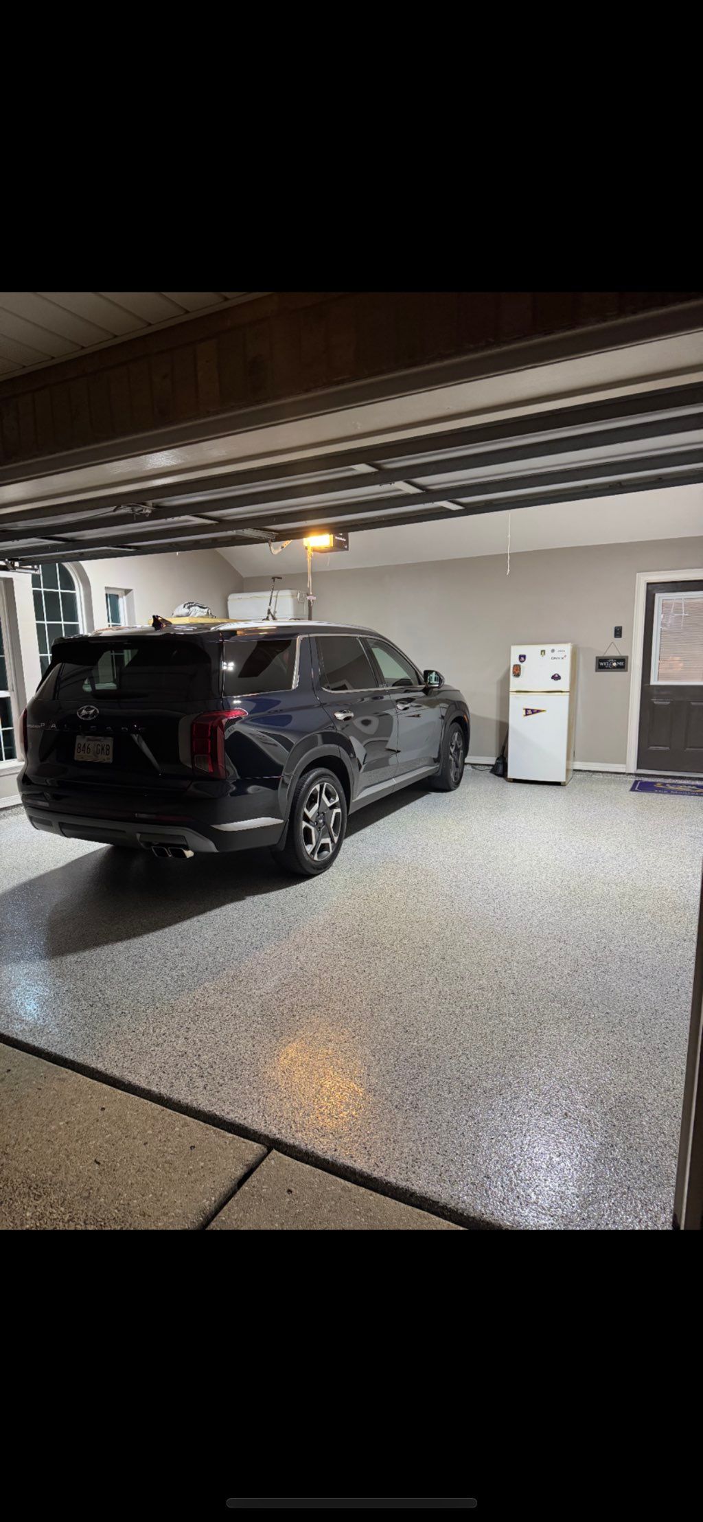 Turn that  old garage floor into something nice! 