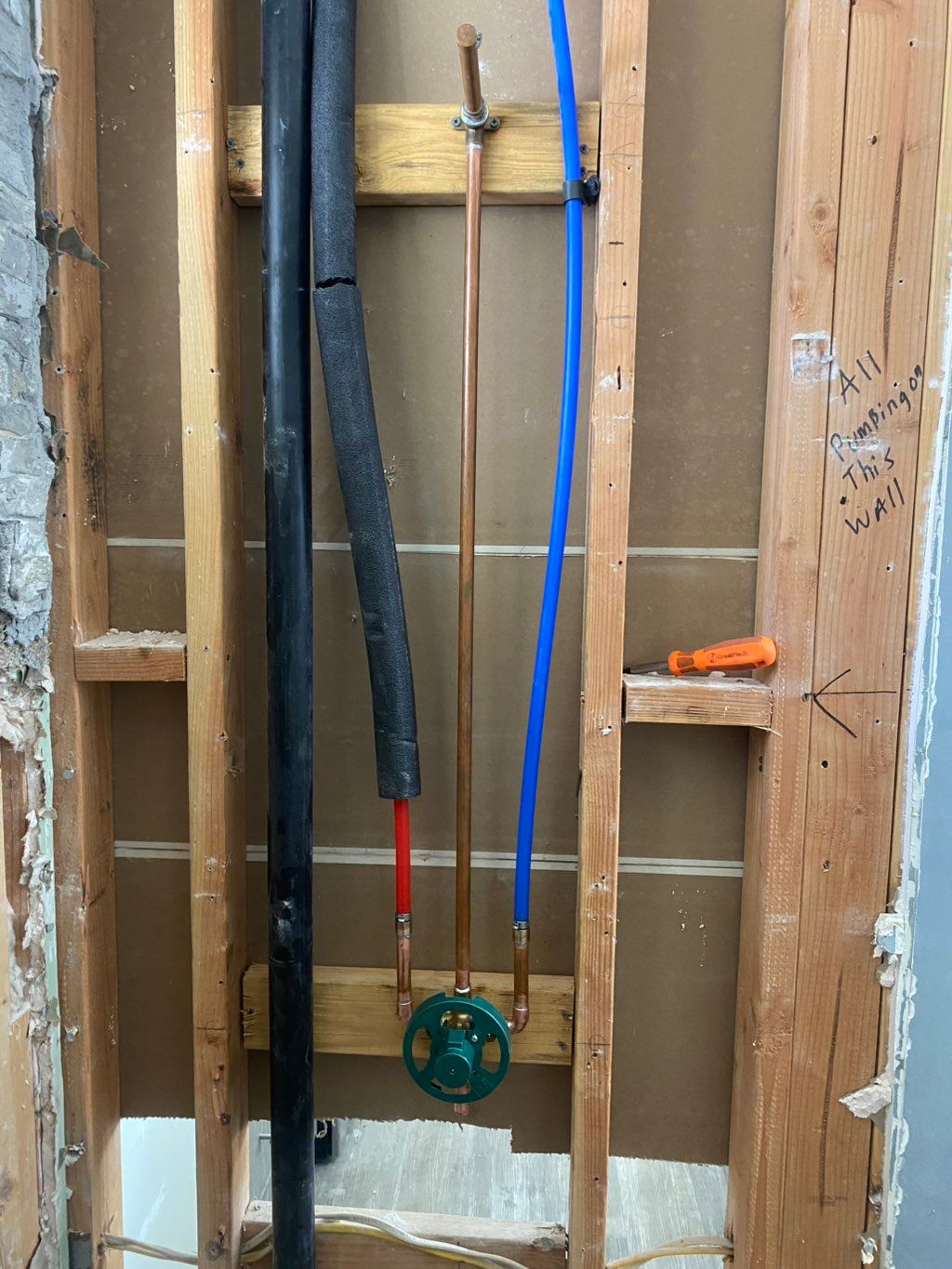 Rough in posi temp valve 