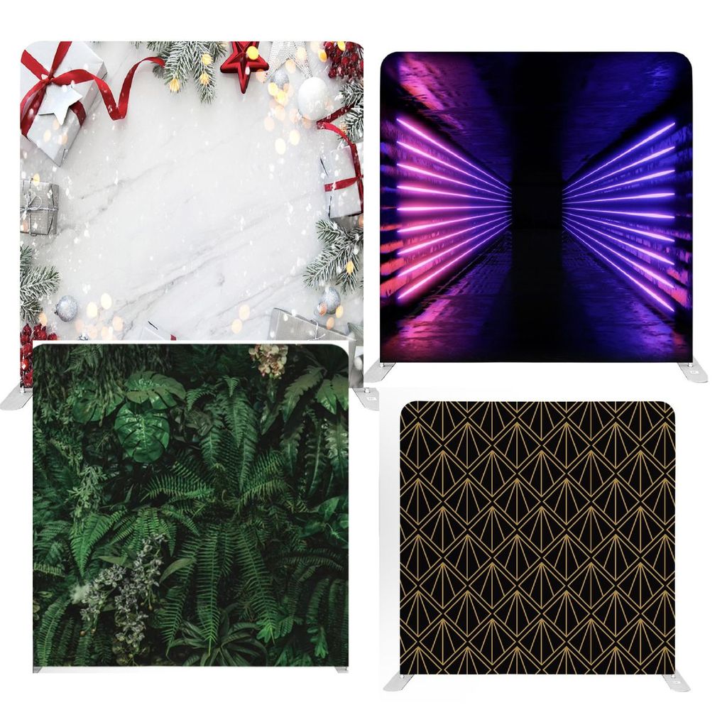 Variety of backdrops