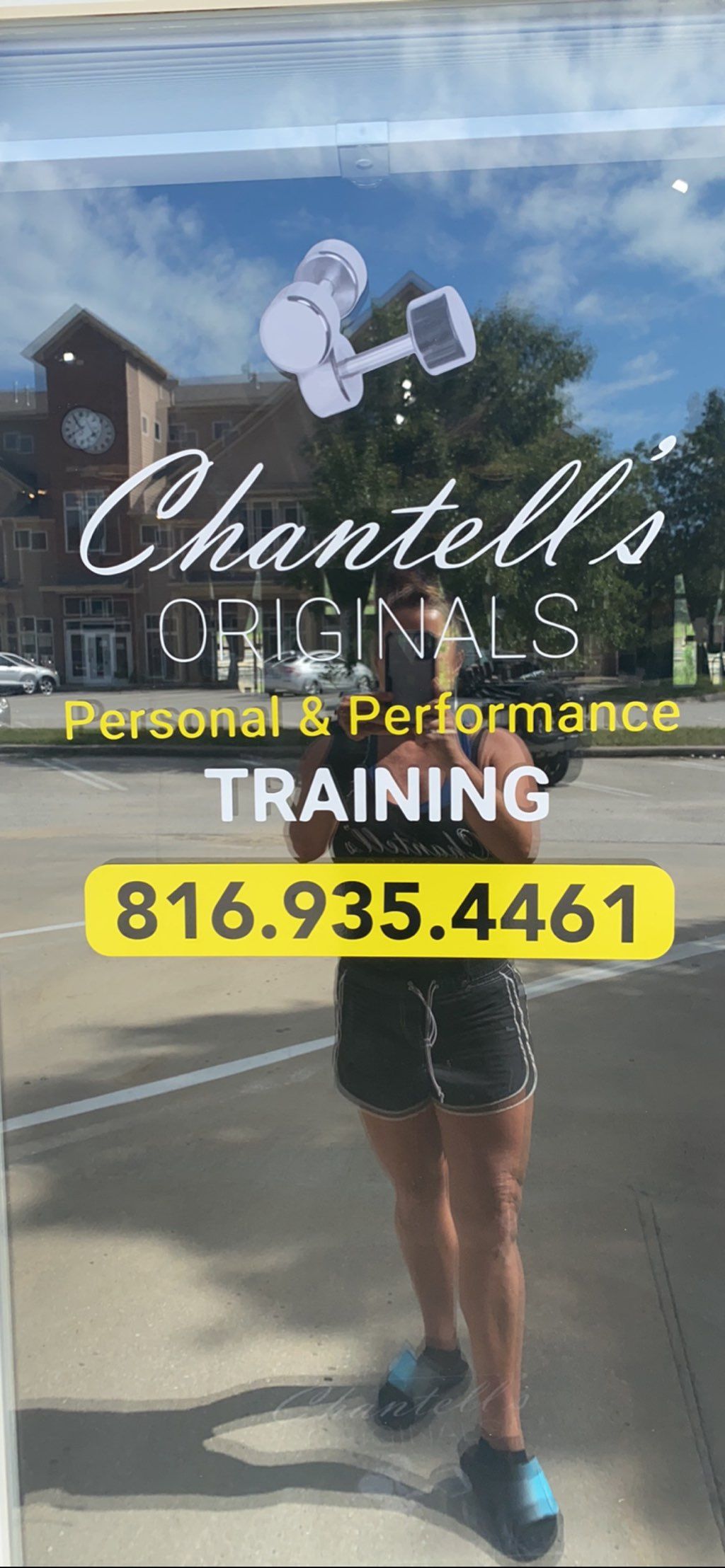 Chantell's training sessions