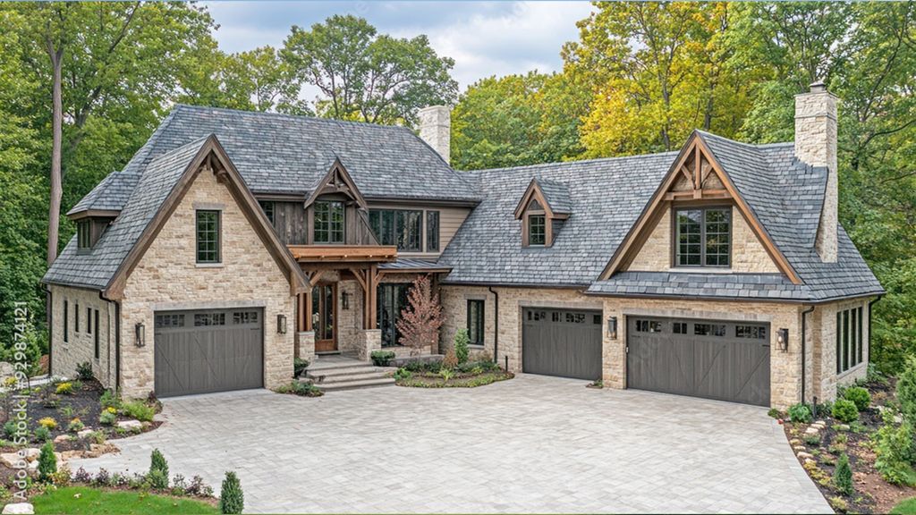 New roof installation