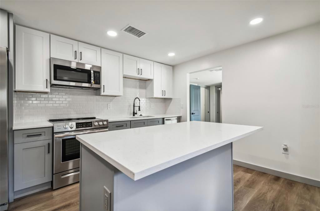 Cabinetry and Backsplash Installation