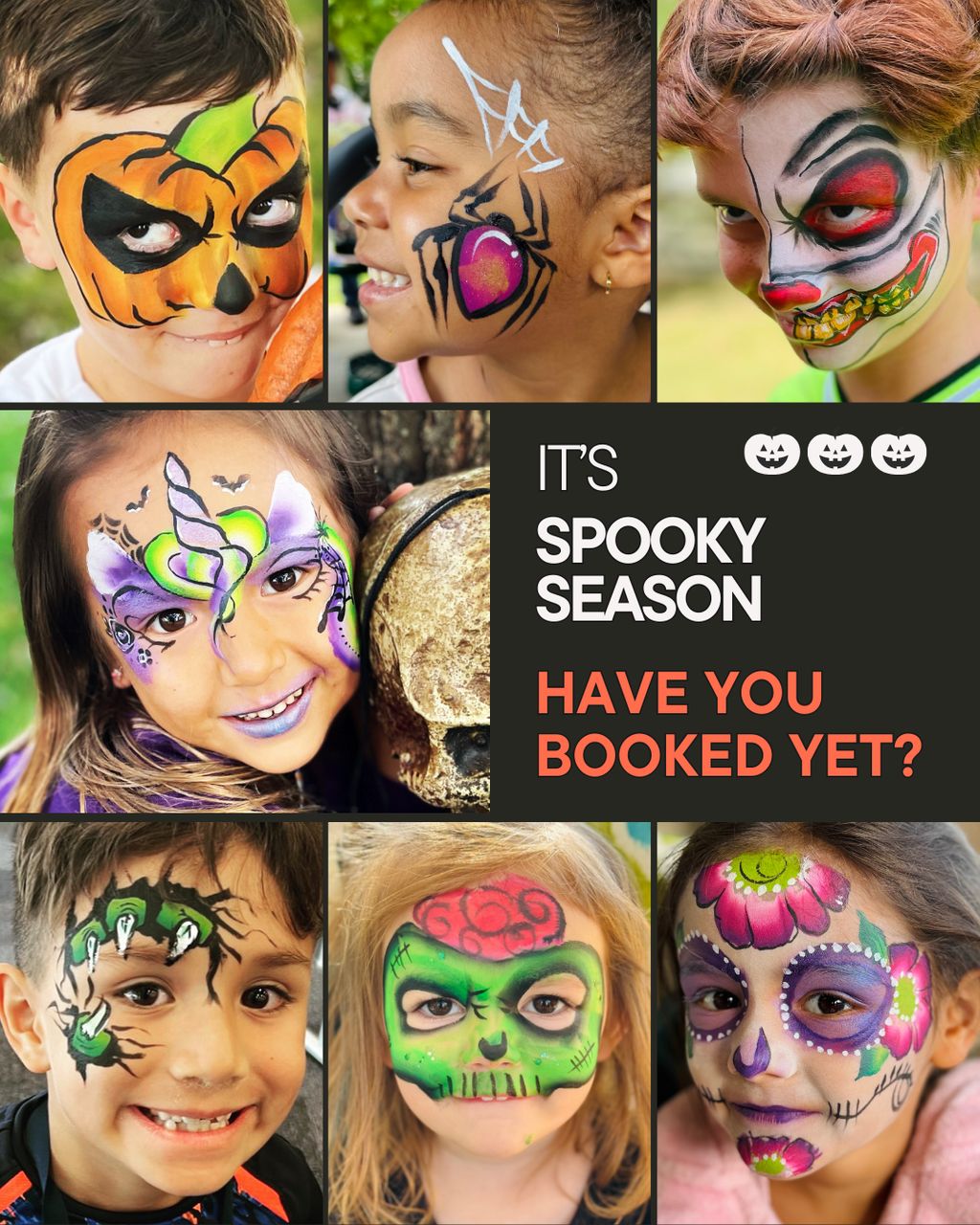 Halloween Face Painting