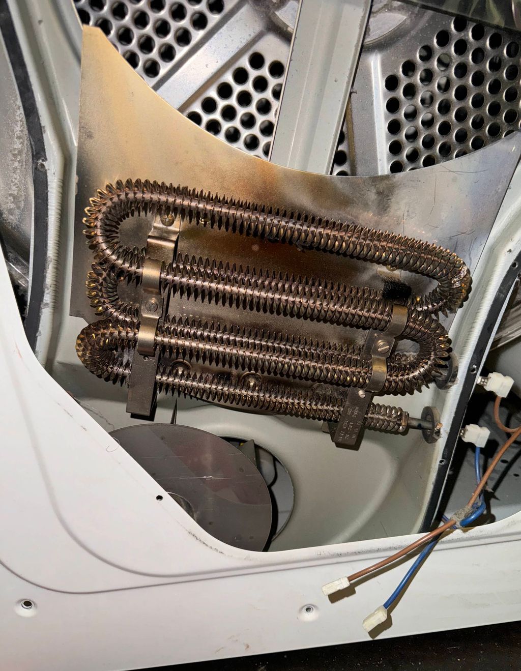 New dryer heating element installed for safe, effi