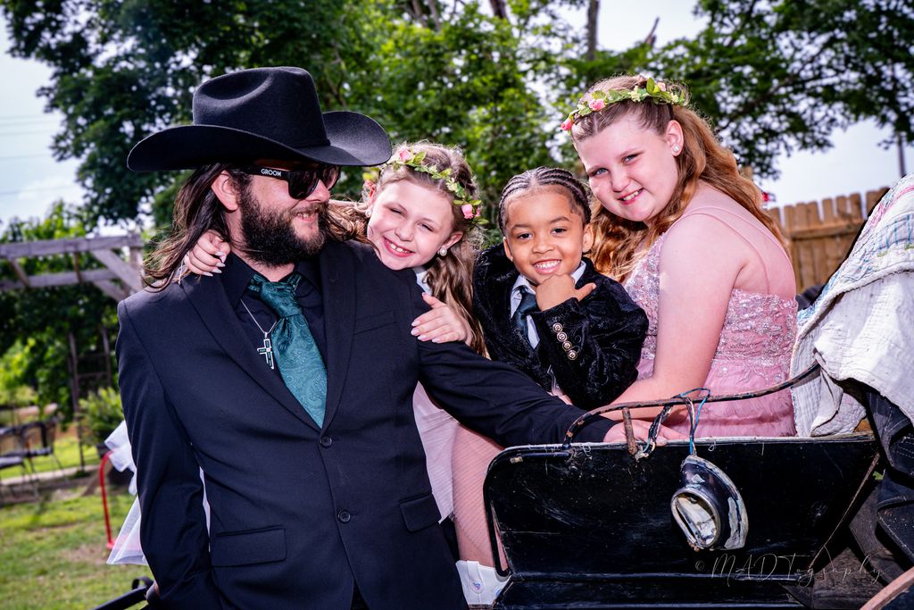 Wedding - Groom and Kids