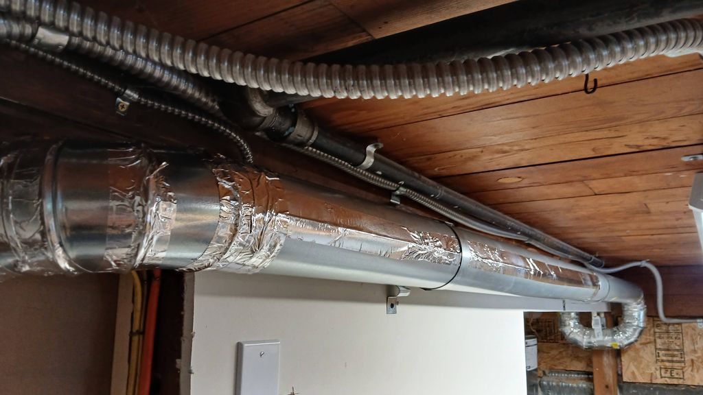 Every joint on the pipe or elbow must be sealed wi