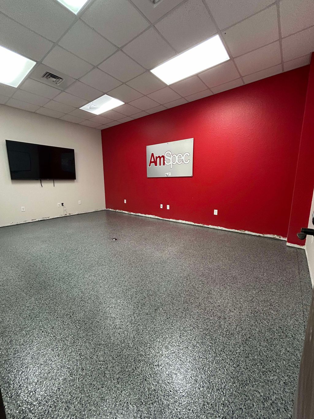 Commercial Space Epoxy Flake 
