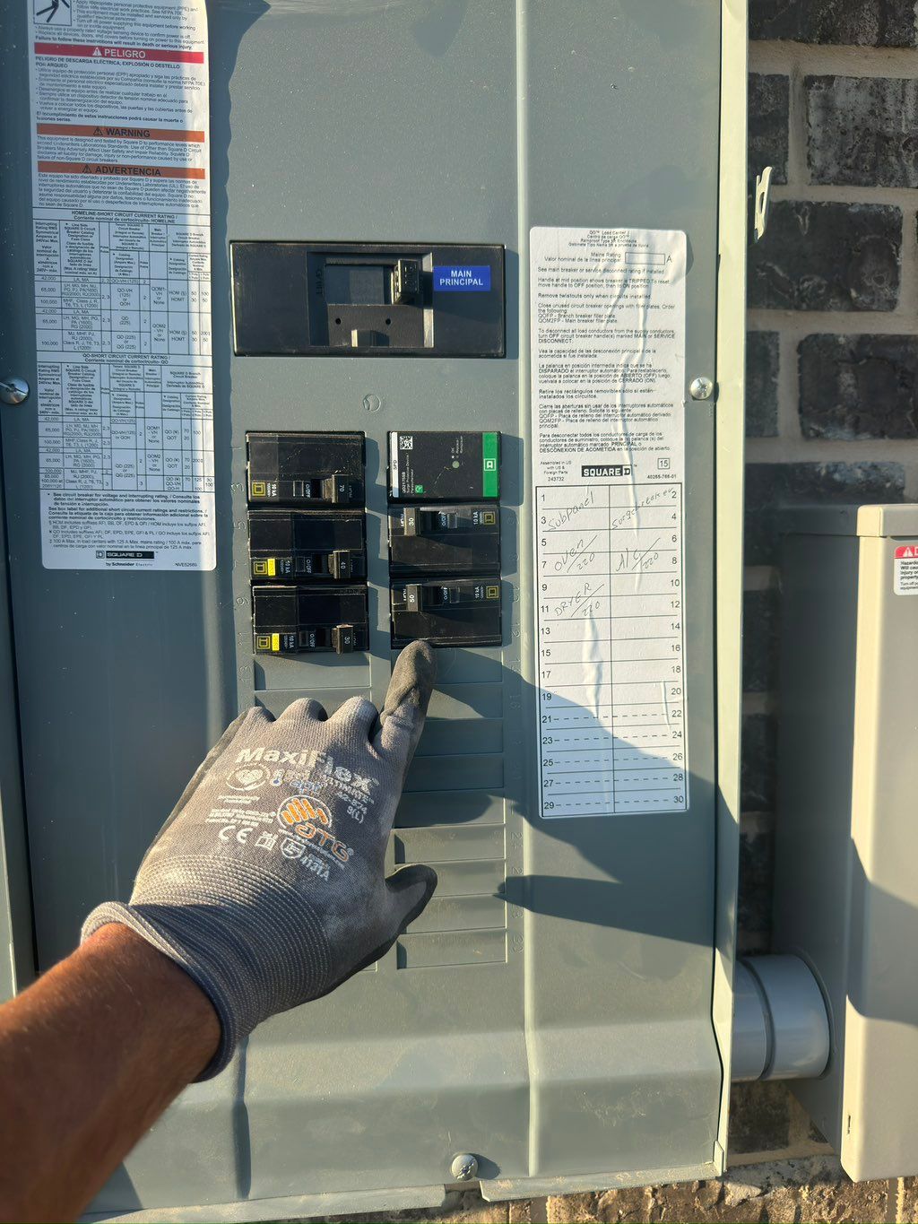50 amp breaker for a EV outlet