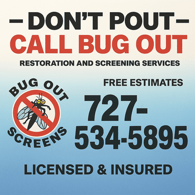 Avatar for BUG OUT SCREENS LLC