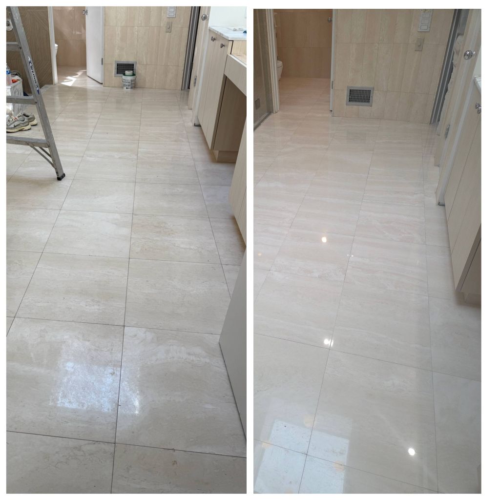 Travertine Floor Full Restoration 