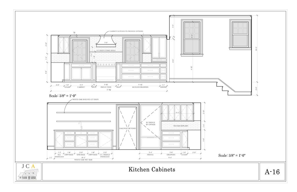 Kitchen with Stock Cabinets