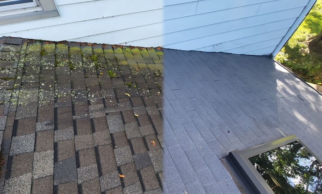 Before (left); After (right)