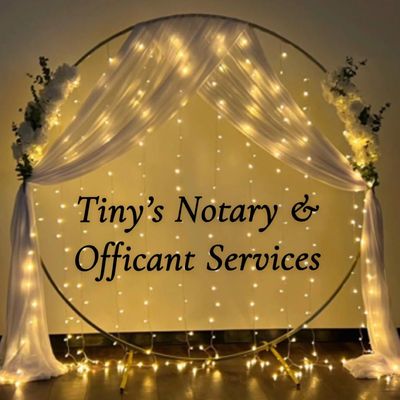 Avatar for Tiny’s Notary and Officiant Services
