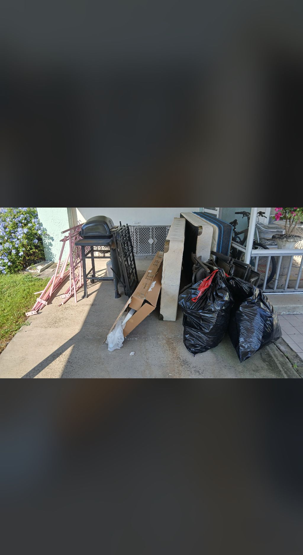 Carport Cleanout - Before