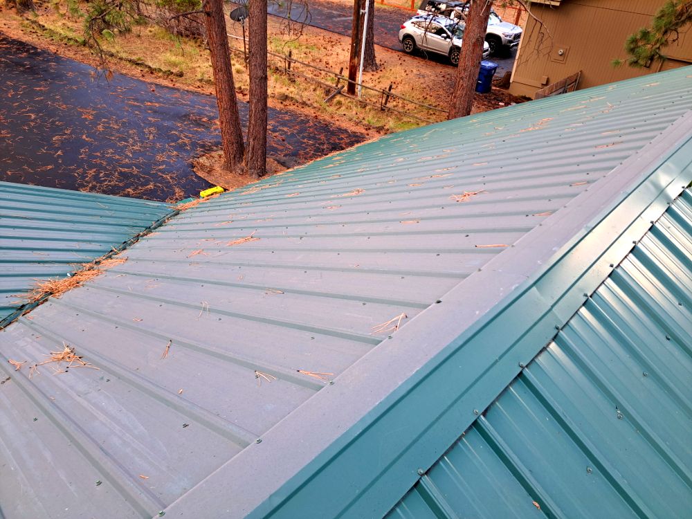 Tightening Every Single roof screws before winter!