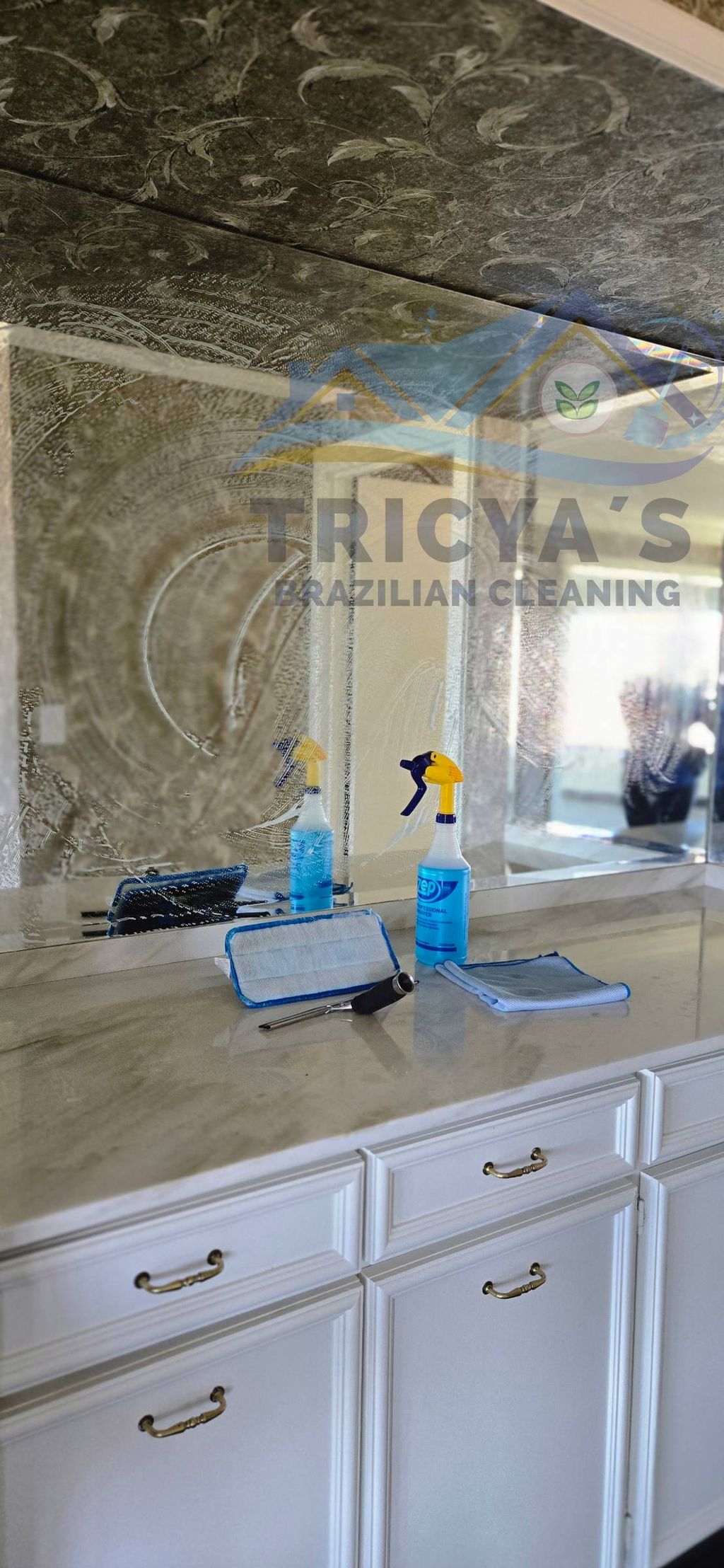 My best friends for cleaning the glass. 