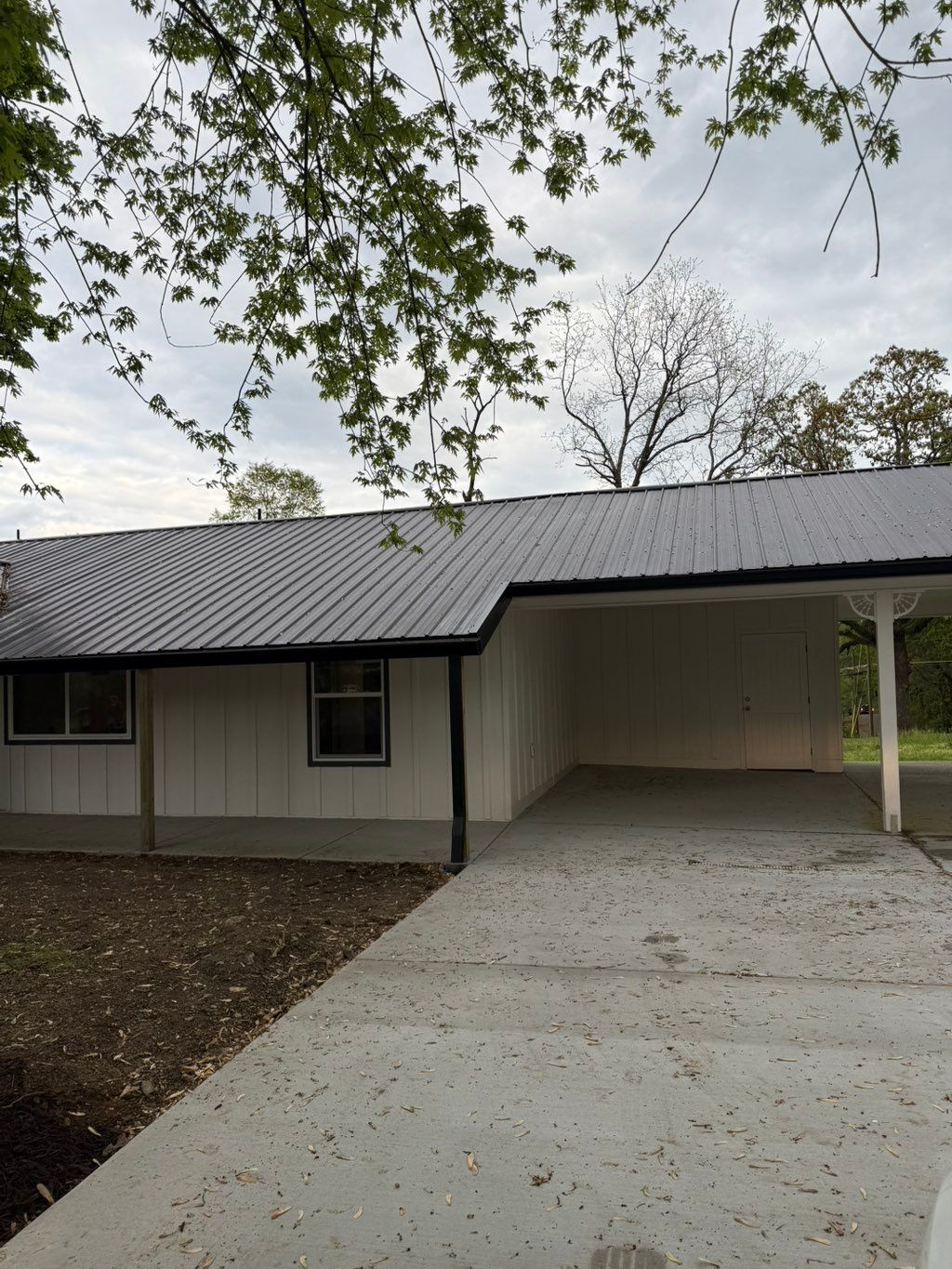 Exterior Painting - house was damaged burned befor