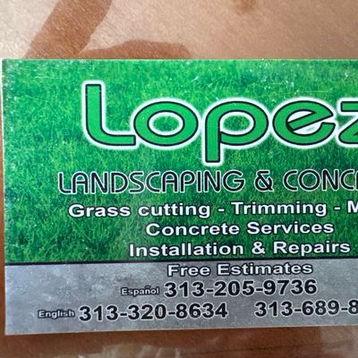 Avatar for Lopez landscape and concrete