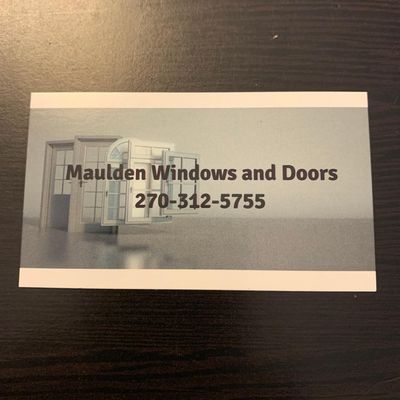 Avatar for Maulden Windows/Doors/Metal Wrap/ETC