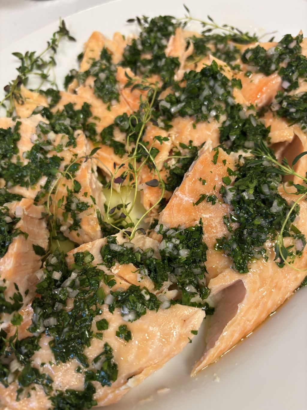French Chilled Salmon...the PERFECT Upscale Lunch