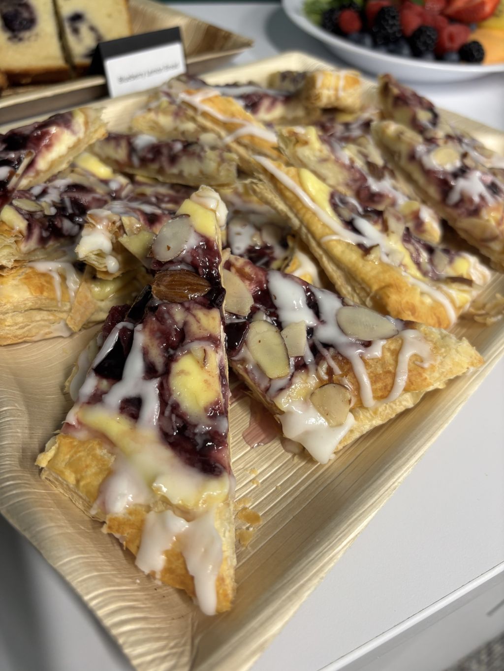 Blackberry Almond Breakfast Danish