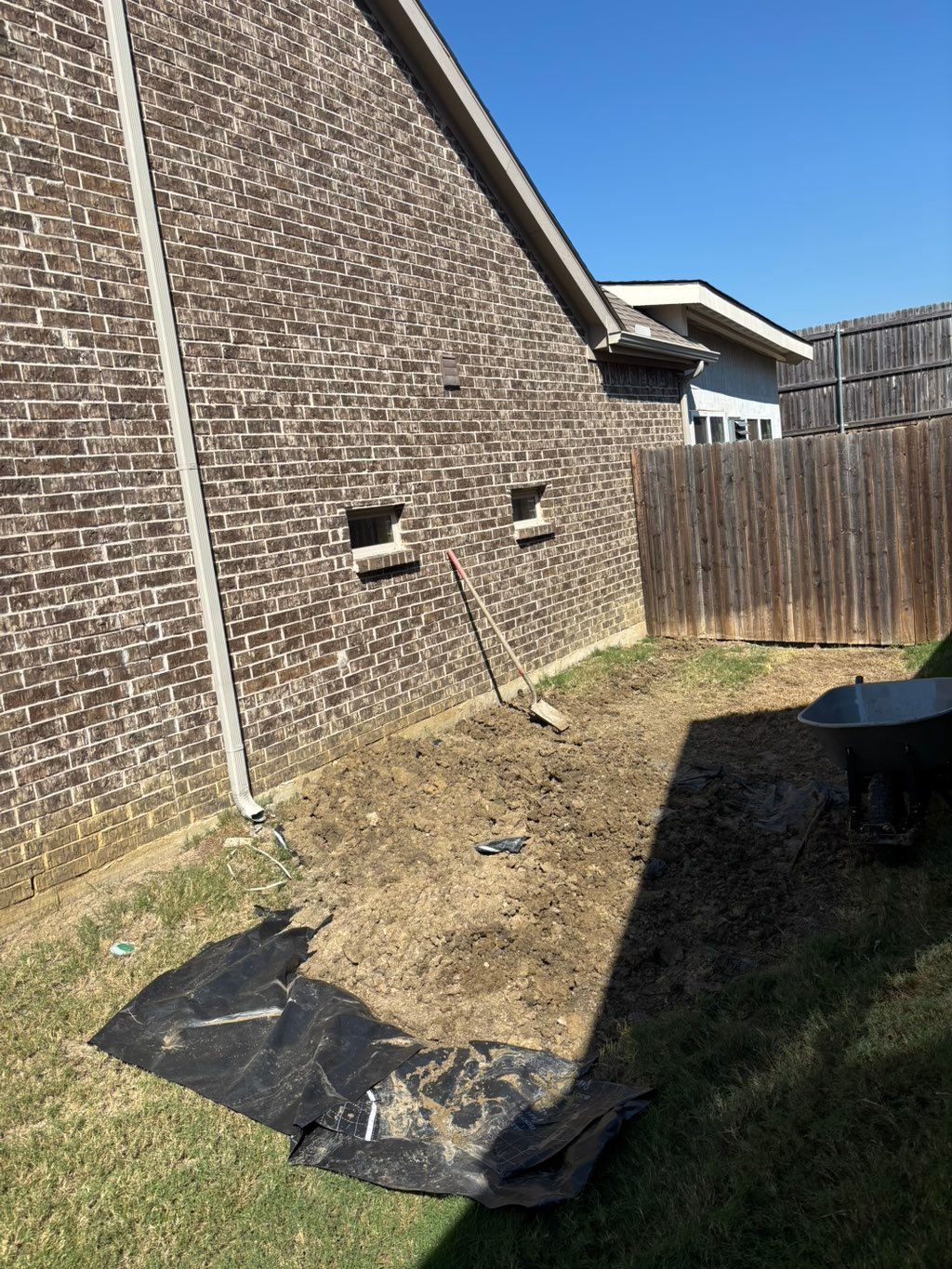 Dirt from excavation 