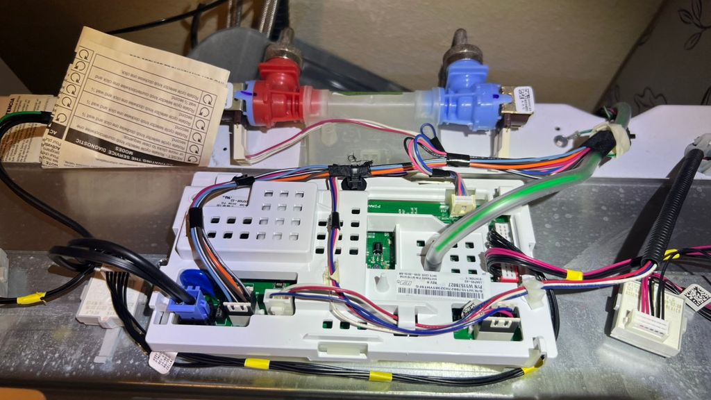 Performed diagnostics and replaced the control boa