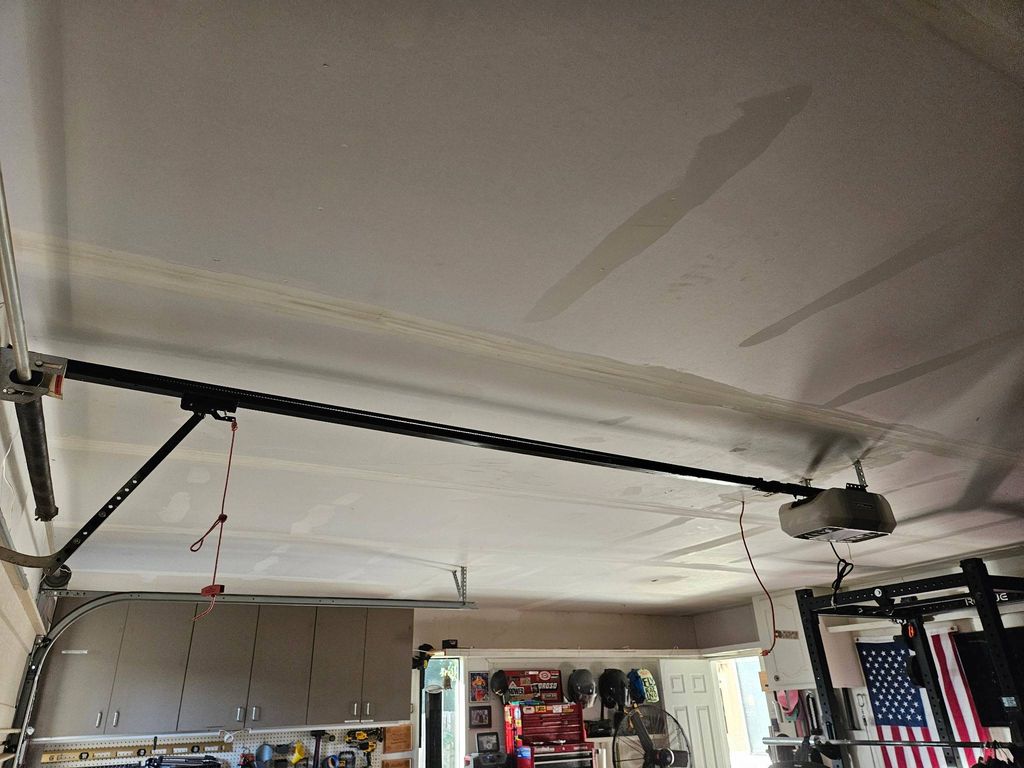 Ceiling drywall installation & tape smooth finish 