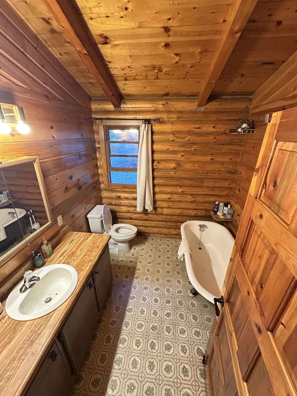 After bathroom