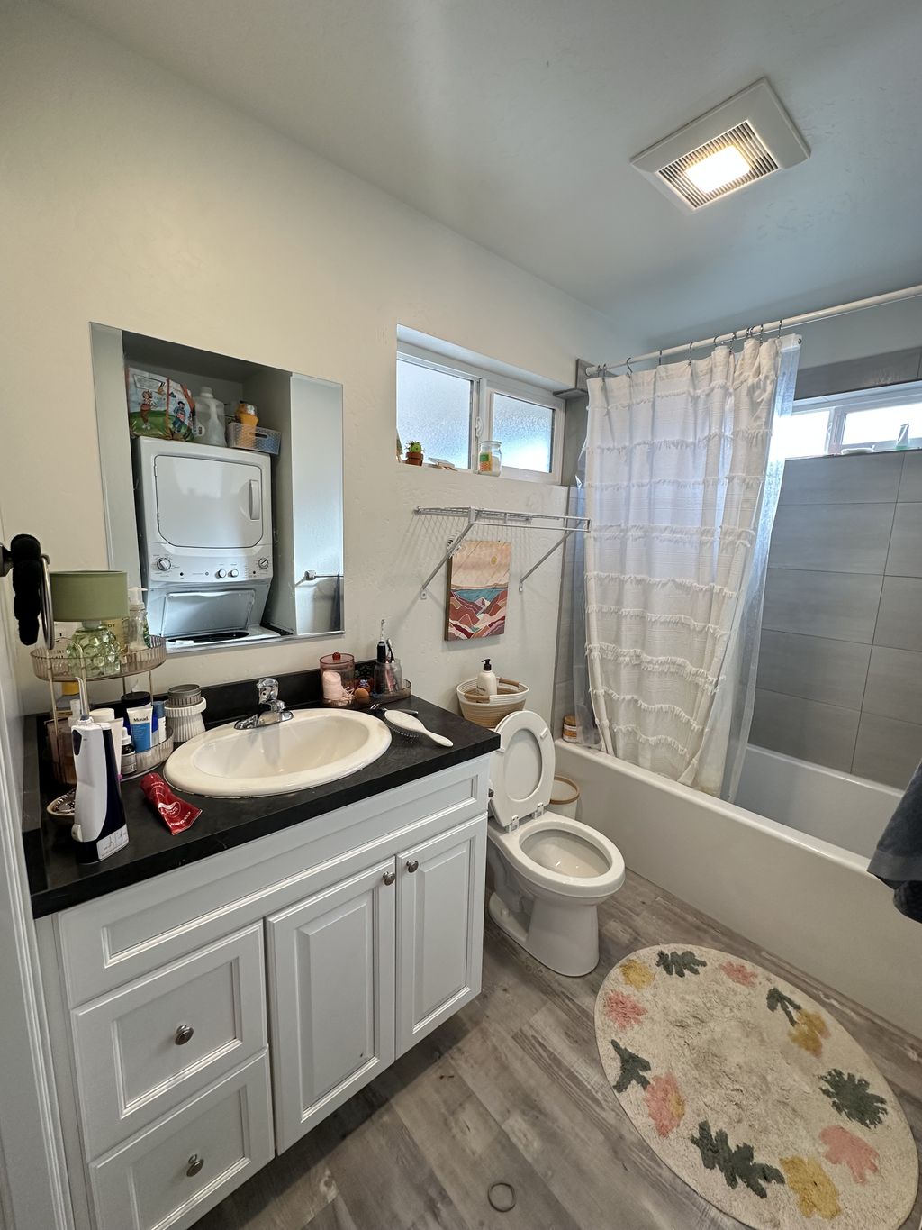 Before bathroom