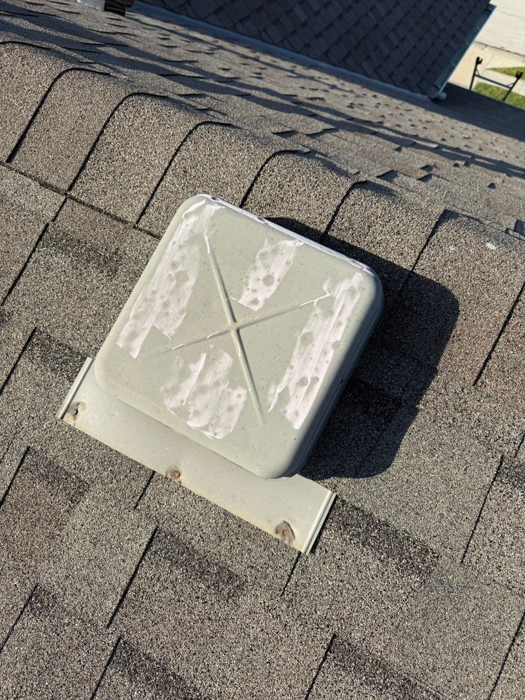 Roof Vent  ~ Hail Damage