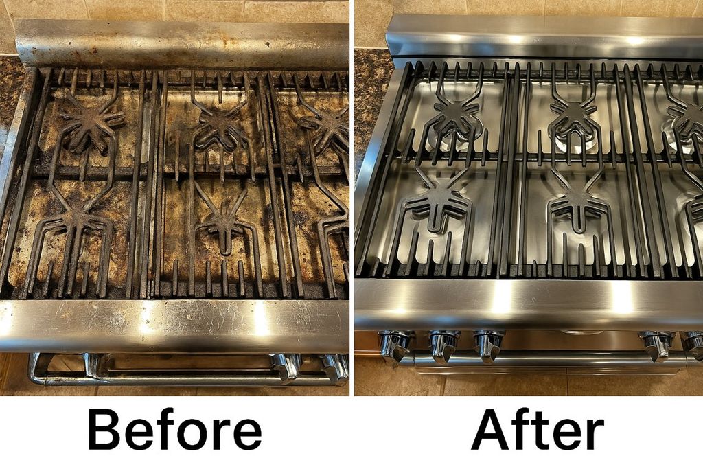 Professional stove & oven cleaning in LA 🔥 Sparkli