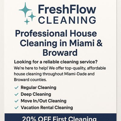 Avatar for Fresh Flow Cleaning
