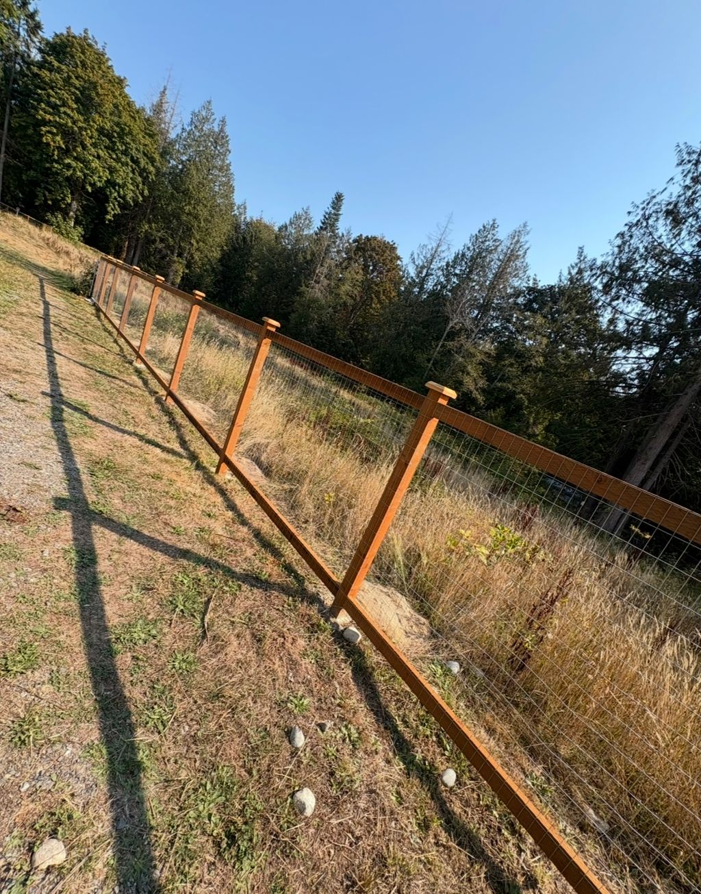 Wired Fence installation 
