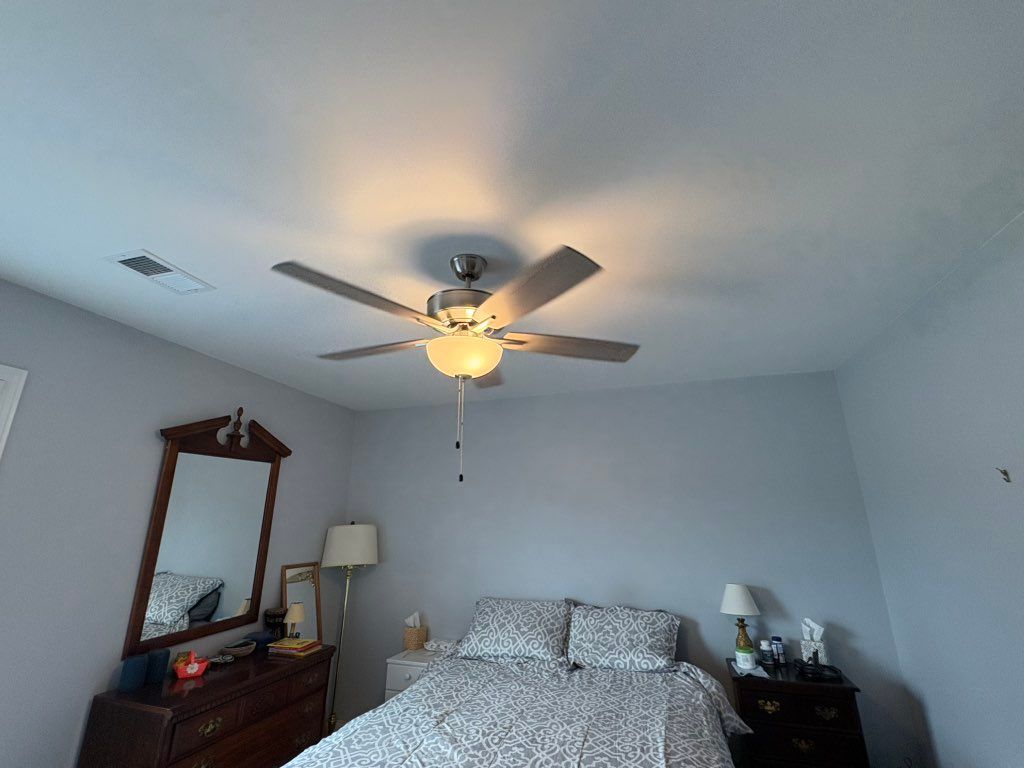 Install ceiling fan 