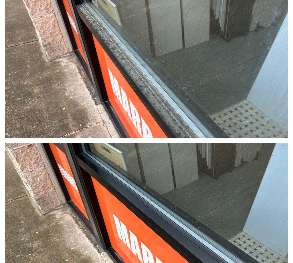 Storefront Window & Frame Cleaning