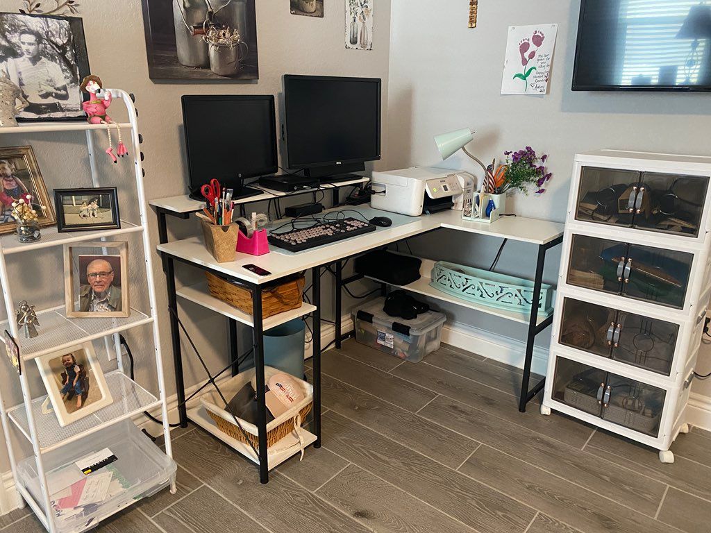 Organized files and photos for her and added a sto