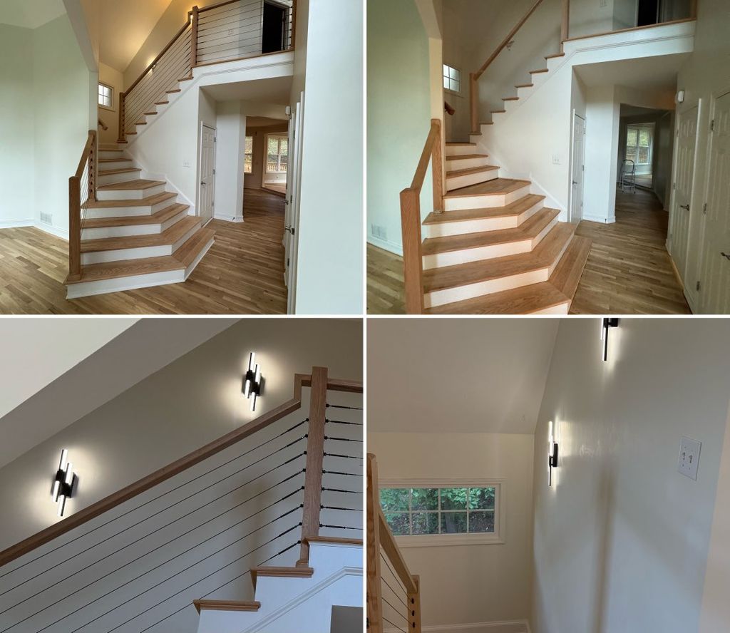 New hallway light install
