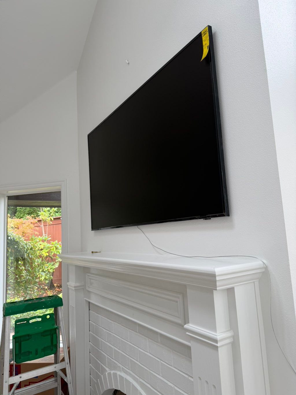 65 in tv frame mounting 