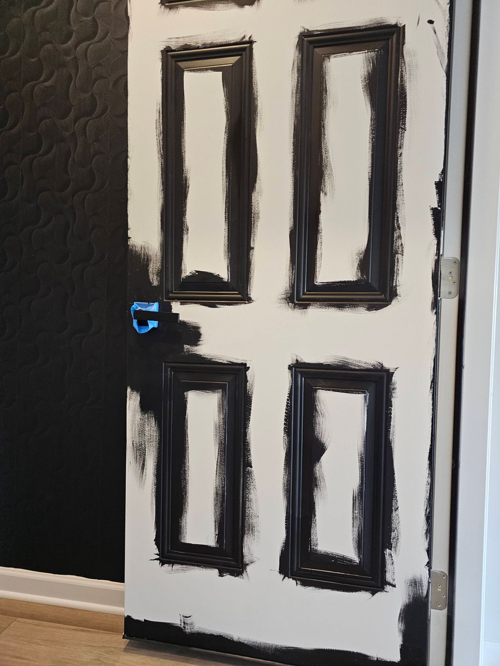 Painting of doors