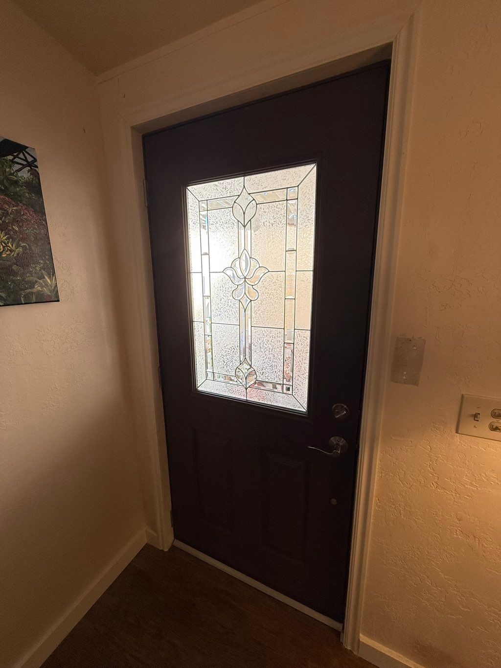 ADA Compliant entry door with interior returns, pr
