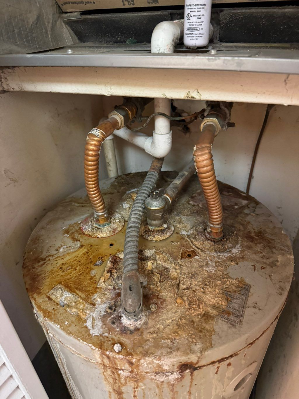 Get rid of your old water heater 