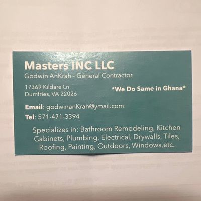 Avatar for Master’s inc llc