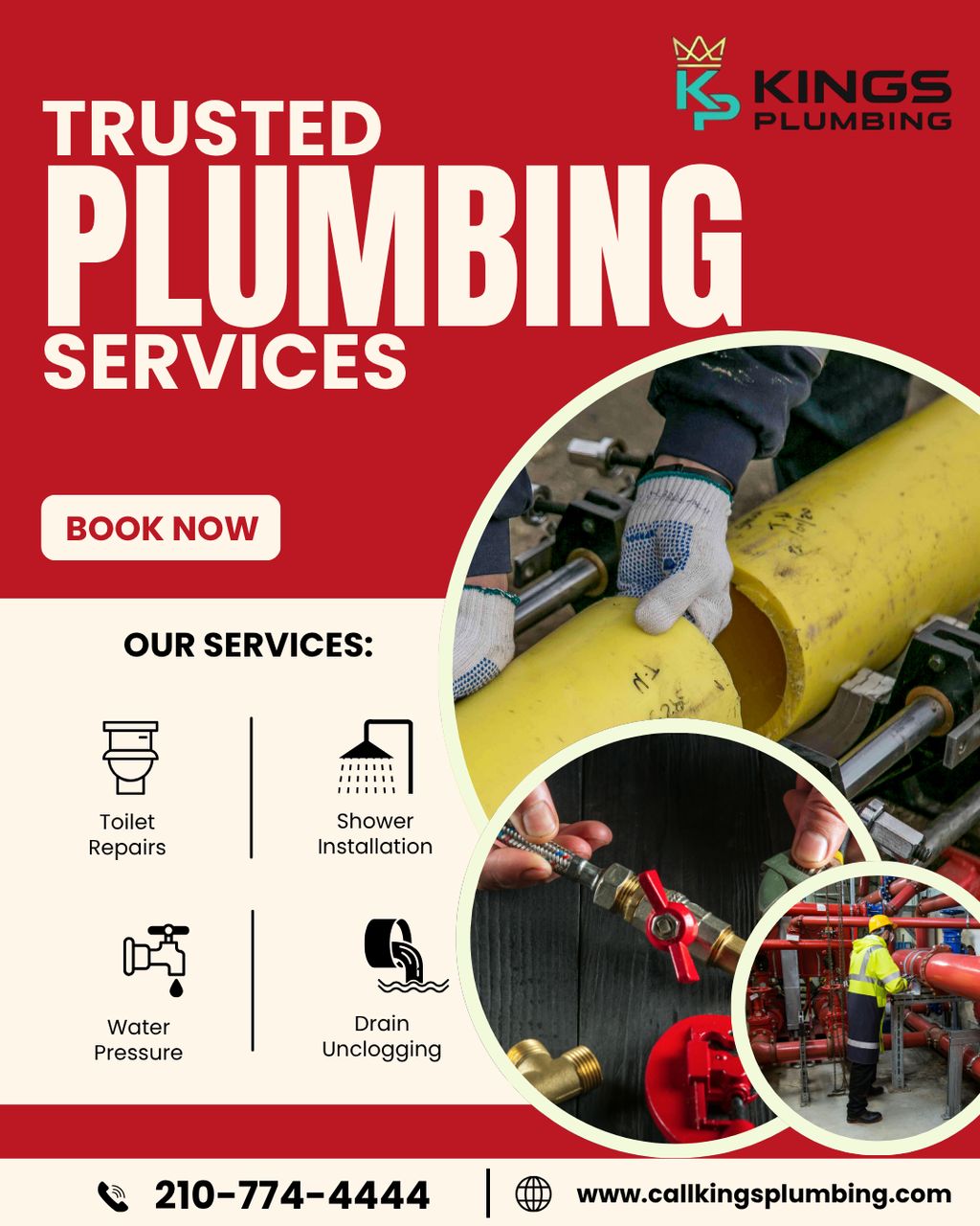 🔧 “From drips to disasters, we’ve got your back.”